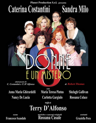 8 Donne e un Mistero a teatro con... Sandra Milo - 8donnesandramilo - Gay.it