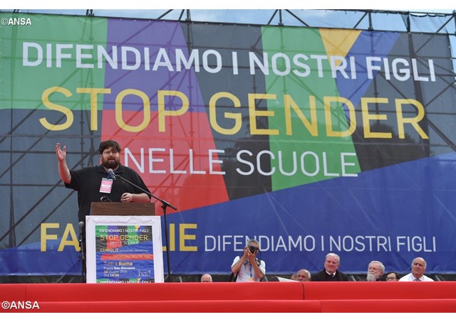 Adinolfi & Co. lanciano il partito del 'Family Day' - adinolfi no gender - Gay.it