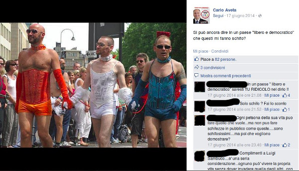 Aveta: il candidato omofobo (e fascista) che imbarazza il Pd - aveta omofobo1 - Gay.it
