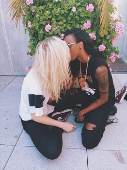 Angel Haze: "Non chiamateci amiche: noi facciamo l'amore" - baldwin haze1 - Gay.it