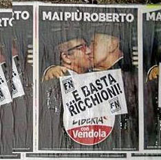 Forza Nuova attacca ancora: basta ricchioni in Lombardia - bastaricchioniF1 - Gay.it