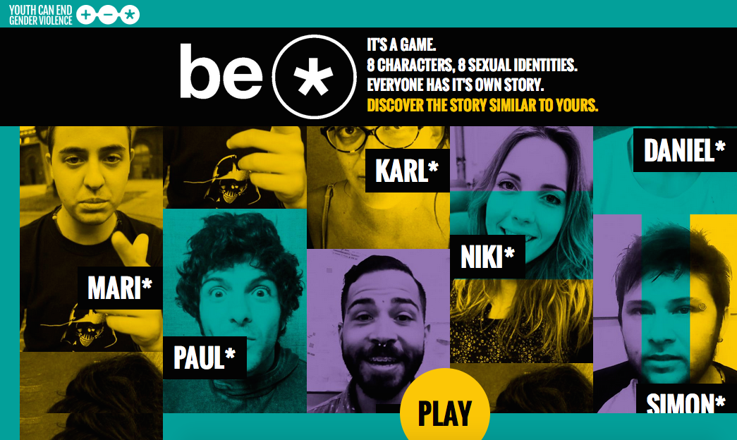 be*, il gioco per smartphone sulla lotta alle discriminazioni sessuali - BeJCVG Home Page - Gay.it