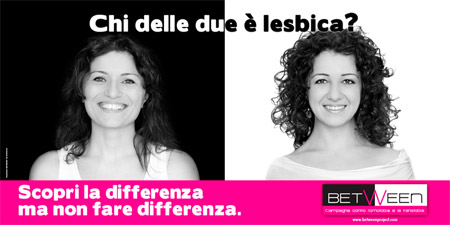Bari, campagna anti omofobia invita: "trova la differenza" - between bariF1 - Gay.it