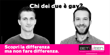 Bari, campagna anti omofobia invita: "trova la differenza" - between bariF2 - Gay.it