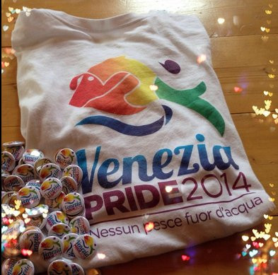 Venise n’est pas homophobe: vedettes du cinéma, soyez arc-en-ciel! - brugnaro pride polemiche2 - Gay.it