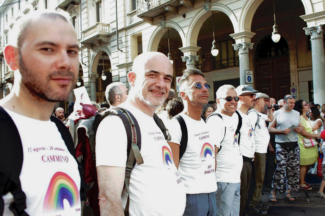 A piedi da Torino a Roma per le unioni lgbt: è il Cammino dei Diritti - Cammino dei Diritti 3 - Gay.it