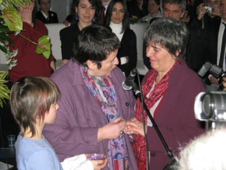 Antonella e Debora spose a Torino - chiampmatr8 - Gay.it