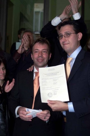 Franco Grillini: unioni civili, una storia che parte da lontano - christian panicucci alessio de giorgi - Gay.it