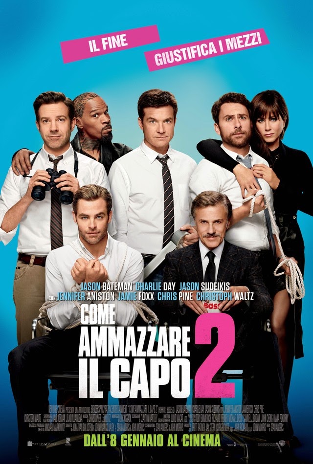 CinemaSTop, Russell Crowe rabdomante ma anche horror e commedie - Come ammazzare il capo 2 cinemastop - Gay.it