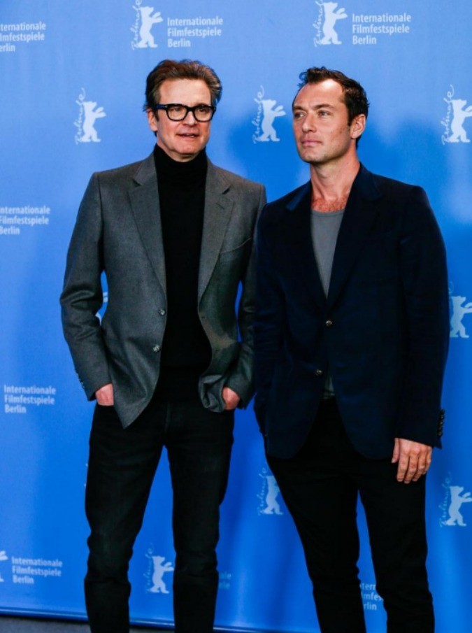 Colin Firth vestito da George Falconer in A Single Man per Genius - colin firth jude law genius - Gay.it