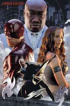UN DIAVOLO VESTITO DI PELLE - DareDevil poster cast - Gay.it