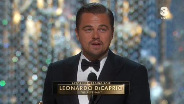 Oscars: vince Spotlight; Sam Smith e finalmente Leonardo DiCaprio - dicaprio - Gay.it