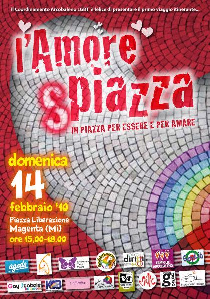 Per San Valentino l’amore gay scende in piazza - F1spiazzaaa - Gay.it