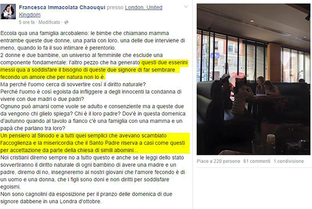 I messaggi hard tra la lobbista anti-gay ed il Monsignore arrestati - Francesca Immacolata Chaouqui 2 - Gay.it