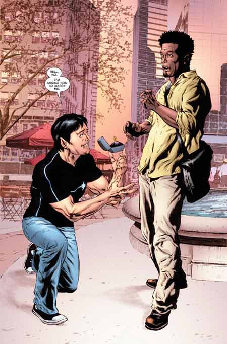 Marvel e DC: il mese lgbt, negli States, passa dai fumetti - fumetti omofobiF4 - Gay.it