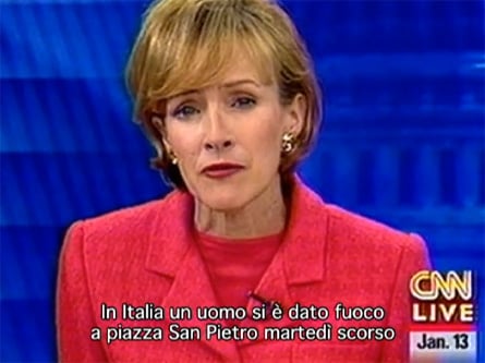La notizia data dalla CNN