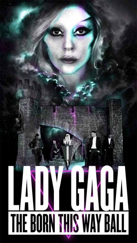 Lady Gaga in Italia col tour. Tappa a Milano il 2 ottobre - gaga born tourF1 - Gay.it