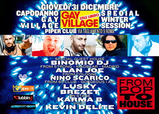 Capodanno Gay Village al Piper Club! - gayvillagecapodanno2 - Gay.it
