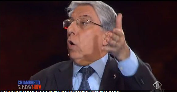 Giovanardi: l'ano serve per espellere, non per ricevere - giovanardichiambrettiF3 - Gay.it