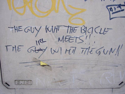 DILLO SUL MURO - graffiti002 - Gay.it