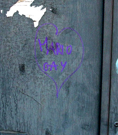 DILLO SUL MURO - graffiti007 - Gay.it