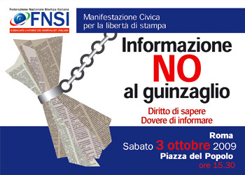 L'informazione è libera? Domani la manifestazione - information wants to be free F1 - Gay.it