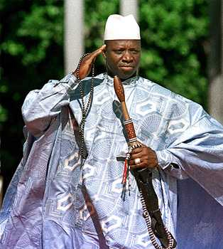 Jammeh: "Gay da sterminare come le zanzare della malaria" - jammeh gambia1 - Gay.it