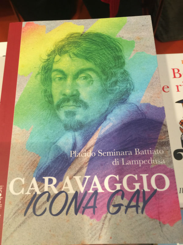 Un ficcanaso gay alla Fiera della piccola e media editoria di Roma - libro caravaggio gay - Gay.it
