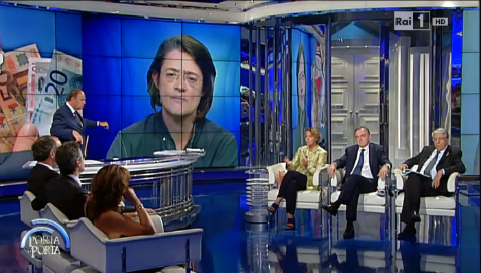 Lorenzin: "A un bimbo servono madre e padre, lo dice la psichiatria" - lorenzin porta a porta3 - Gay.it