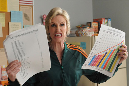 Jane Lynch: "Il coming out di Jodie Foster? A me fa tenerezza" - lynch su fosterf3 - Gay.it