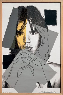 SCOPRIRE L'UNIVERSO WARHOL - MICK JAG - Gay.it
