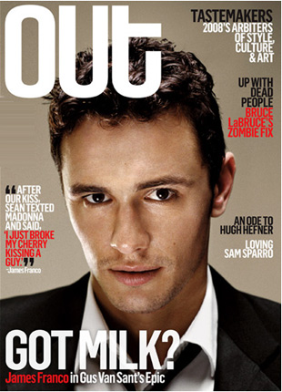 James Franco bacia Sean Penn. Lui scrive a Madonna - milkmadonnaF1 - Gay.it