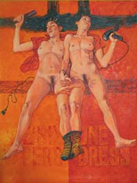 A MILANO UNA MOSTRA KOLOSSAL D'ARTE CONTEMPORANEA GAY - mostraartemiF4 - Gay.it