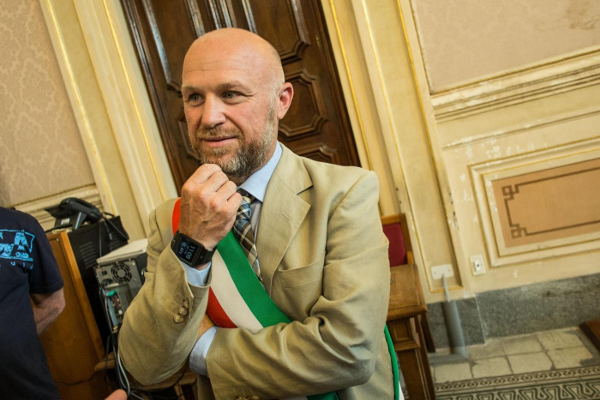 Il sindaco di Livorno Filippo Nogarin