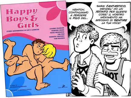 "Nuvole e Arcobaleni": analisi all'italiana del fumetto gay - nuvolearcobaleniF3 - Gay.it