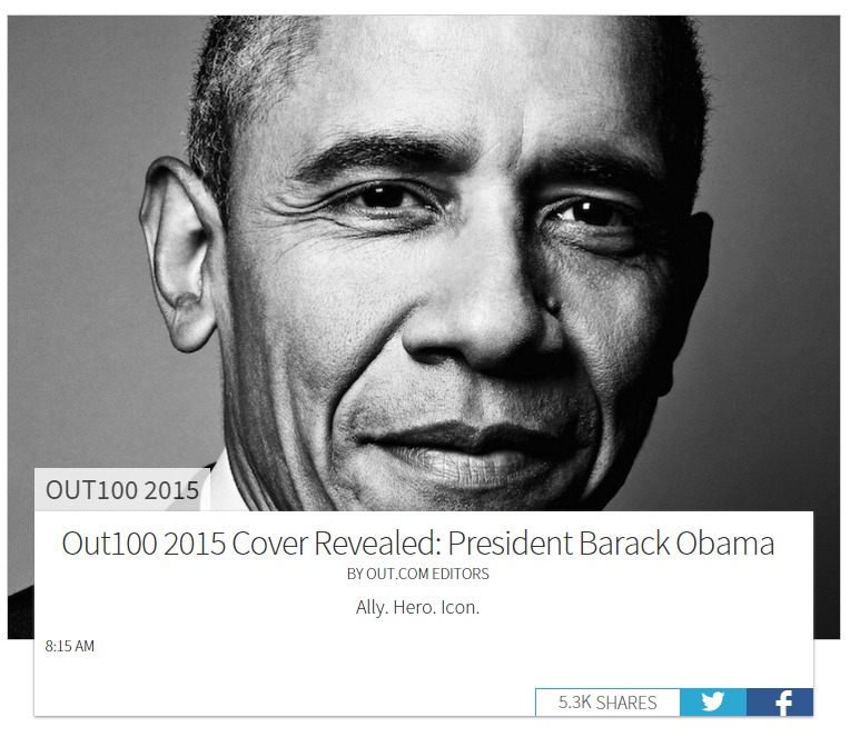 L'intervista integrale di Barack Obama ad Out Magazine - out obama 2 - Gay.it