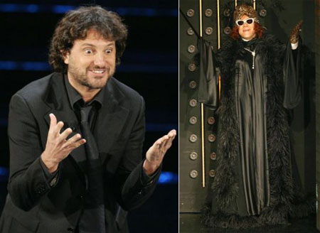 SANREMO MOSTRA I MUSCOLI - pieraccioni verdone - Gay.it