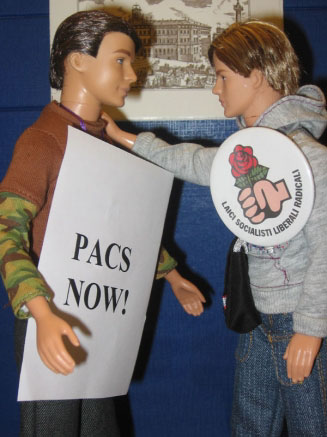 Presepe di Montecitorio: polemica sulle statuine gay - presepegay2009F2 - Gay.it