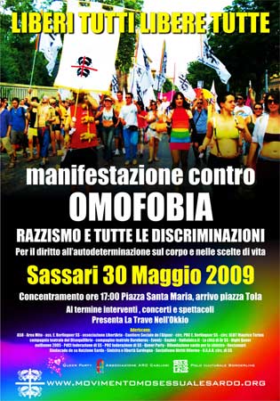 In piazza contro l'omofobia, sdegno dei giovani cattolici - pridesassariF1 - Gay.it