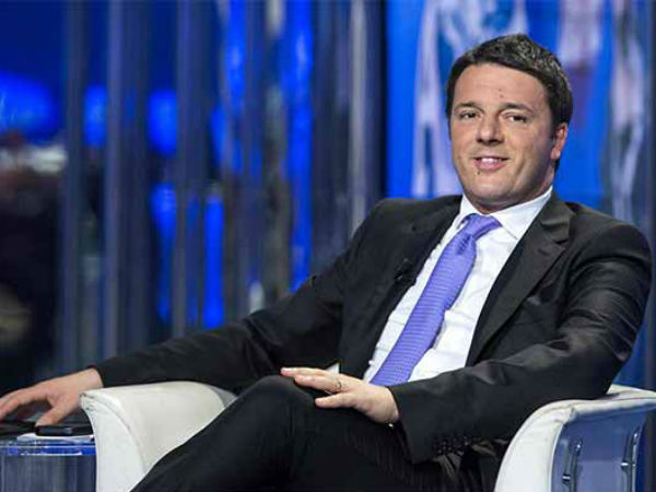 Matteo Renzi contro gli estremismi parla anche al popolo LGBT - Renzi a Porta a Porta base - Gay.it