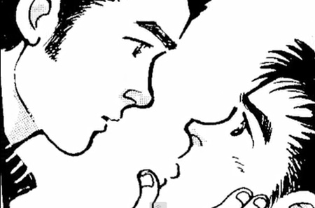 Baciando il cielo: 10 storie d'amore gay in stile manga - ren booksF2 - Gay.it