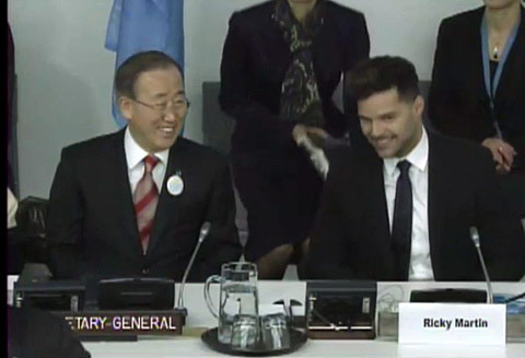 Ricky Martin all'Onu: "Farei coming out un'altra volta" - ricky onuf2 - Gay.it