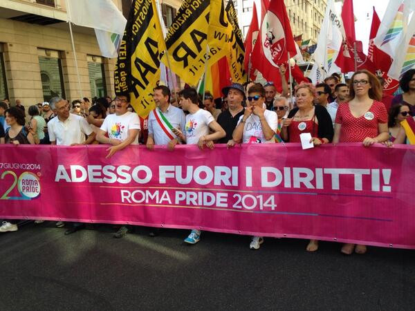 Tutto pronto per il Roma Pride: ecco come sarà il corteo - roma pride 15 vigila2 - Gay.it