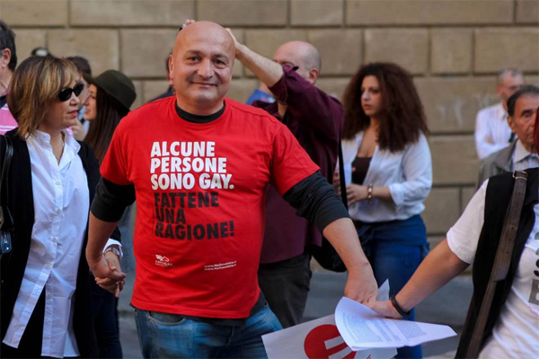 Meeting di Rimini: chiuso lo spazio per i dibattiti sul gender - romani vs scalfarotto1 - Gay.it