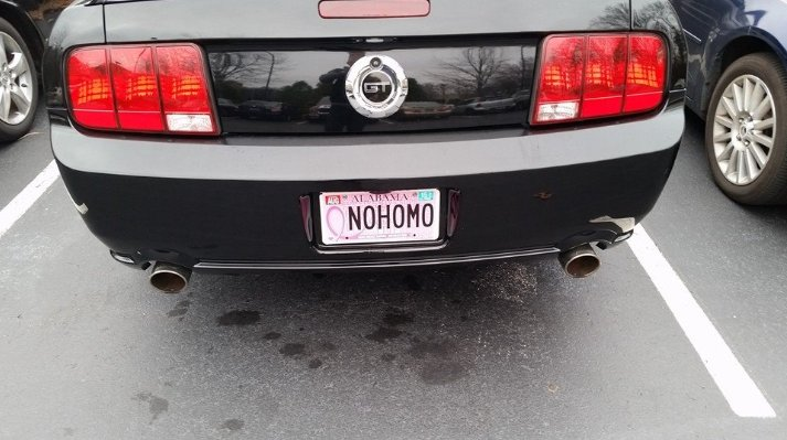 L'Alabama dice sì alla targa omofoba - targa alabama1 - Gay.it