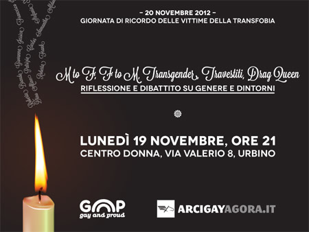TDoR: aumentano le vittime, serve una legge contro l'odio - tdor12F4 - Gay.it