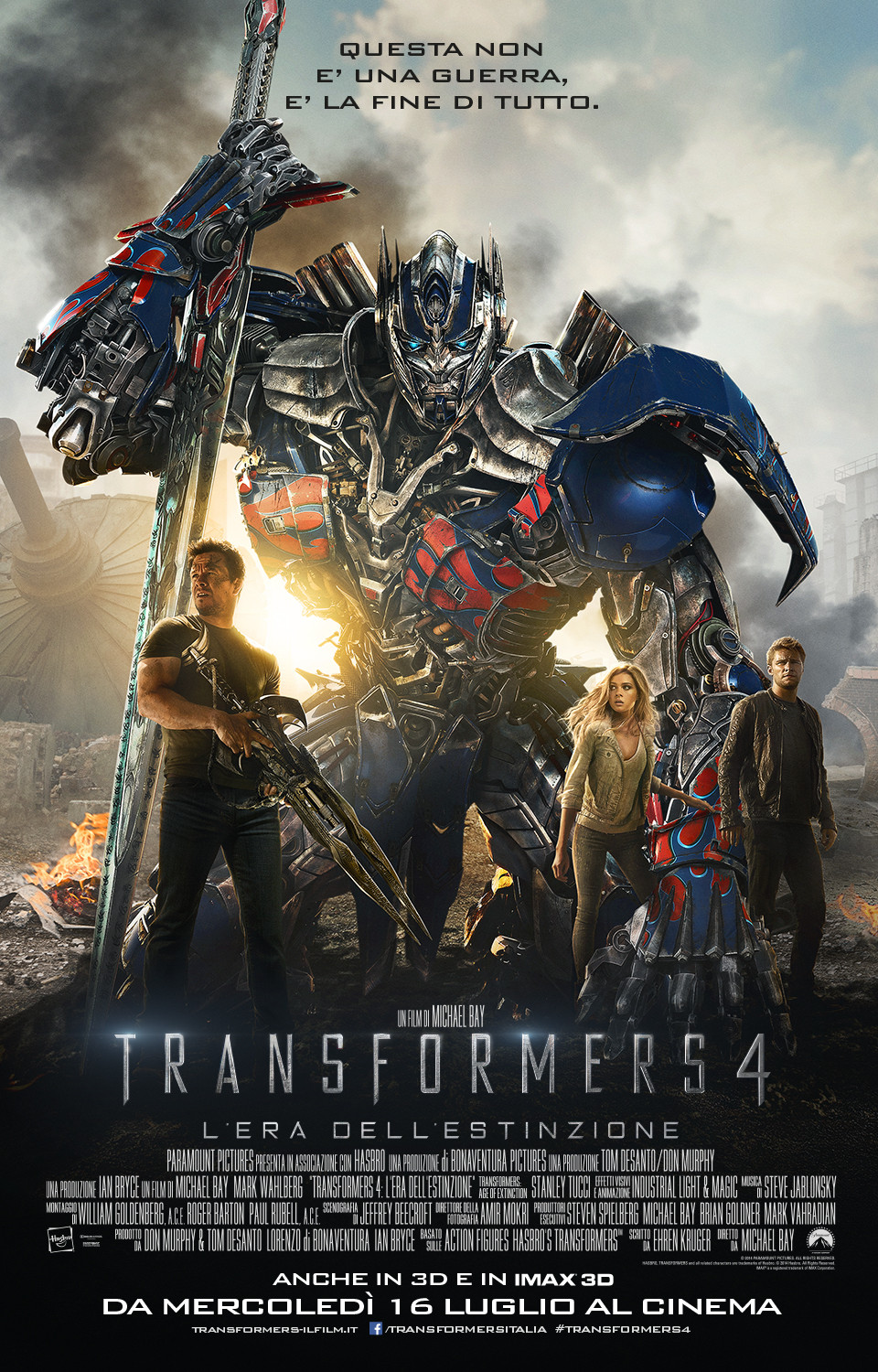 CinemaSTop, ancora i Transformers e il ritorno live dei Monty Python - transformers 4 cinema cinemaStop - Gay.it