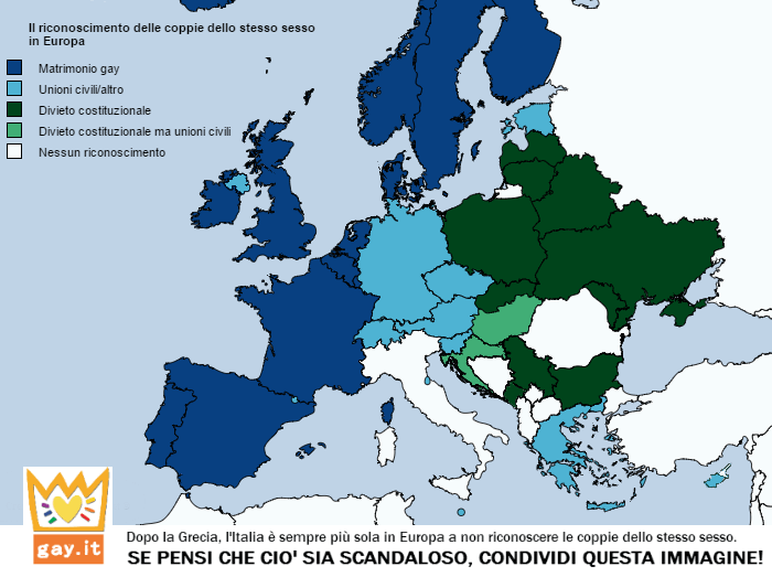 Al via le unioni civili in Estonia: Italia sempre più isolata - unioni civili europa 2015 - Gay.it