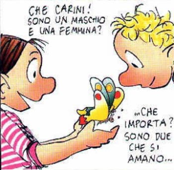 EDUCARE AL RISPETTO - Vignetta di Sergio Staino - Gay.it