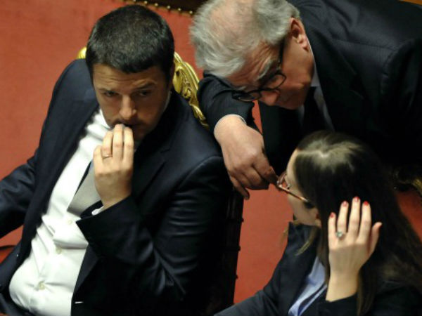 Unioni civili: malpancisti PD ridotti ad una decina, domani il voto - zanda boschi renzi base - Gay.it
